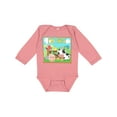 thumbnail image 1 of Inktastic I'm Two Farm Animals Wearing Birthday Party Hats Boys or Girls Long Sleeve Baby Bodysuit, 1 of 5