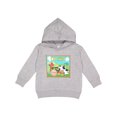 thumbnail image 1 of Inktastic I'm Two Farm Animals Wearing Birthday Party Hats Toddler Hoodie, 1 of 4