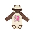 thumbnail image 1 of Inktastic I'm Two, Let's Party- 2nd Birthday Girls Long Sleeve Baby Bodysuit, 1 of 5