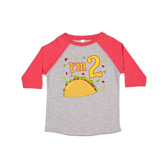 Inktastic I'm Two Taco Birthday Party Boys or Girls Toddler T-Shirt