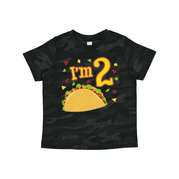 Inktastic I'm Two Taco Birthday Party Boys or Girls Toddler T-Shirt