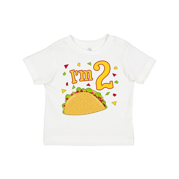 Inktastic I'm Two Taco Birthday Party Boys or Girls Toddler T-Shirt