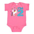 thumbnail image 1 of Inktastic I'm Two- Unicorn Second Birthday Boys or Girls Baby Bodysuit, 1 of 5