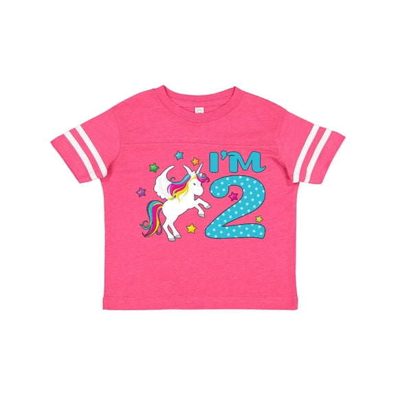 Inktastic I'm Two Unicorn Second Birthday Boys or Girls Toddler T-Shirt