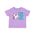 thumbnail image 1 of Inktastic I'm Two Unicorn Second Birthday Boys or Girls Toddler T-Shirt, 1 of 5