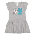 thumbnail image 1 of Inktastic I'm Two- Unicorn Second Birthday Girls Toddler Dress, 1 of 5
