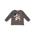 thumbnail image 1 of Inktastic I'm Two-cowgirl Riding Horse Birthday Girls Long Sleeve Toddler T-Shirt, 1 of 5