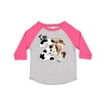 thumbnail image 1 of Inktastic I'm Two-cowgirl Riding Horse Birthday Girls Toddler T-Shirt, 1 of 5
