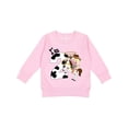 thumbnail image 1 of Inktastic I'm Two-cowgirl Riding Horse Birthday Toddler Sweatshirt, 1 of 4