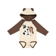 thumbnail image 1 of Inktastic I'm Two-cowgirl riding horse birthday Girls Long Sleeve Baby Bodysuit, 1 of 5