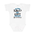 thumbnail image 1 of Inktastic I'm Your Fathers Day Mom Says You're Welcome Boys or Girls Baby Bodysuit, 1 of 5