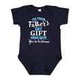 thumbnail image 1 of Inktastic I'm Your Fathers Day Mom Says You're Welcome Boys or Girls Baby Bodysuit, 1 of 5