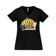 thumbnail image 1 of Inktastic I'm a 50's Kid 1950's Style Birthday Jukebox Women's Plus Size V-Neck T-Shirt, 1 of 5