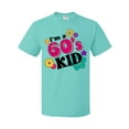 thumbnail image 1 of Inktastic I'm a 60's Kid 1960's Style Colorful Flowers T-Shirt, 1 of 5