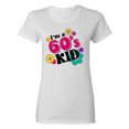 thumbnail image 1 of Inktastic I'm a 60's Kid 1960's Style Colorful Flowers Women's T-Shirt, 1 of 5