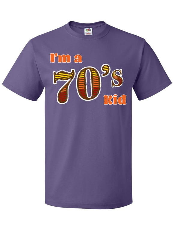 I'm a 70's Kid Vintage Weathered Warm Colors 1970's T-Shirt