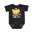 thumbnail image 1 of Inktastic I'm a Bananas for You with Cute Banana and Hearts Boys or Girls Baby Bodysuit, 1 of 5