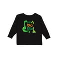 thumbnail image 1 of Inktastic I'm a Big Bro Dinosaur Boys Brother Announcement Boys Long Sleeve Toddler T-Shirt, 1 of 5