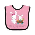 thumbnail image 1 of Inktastic I'm a Big Sister Girls Baby Bib, 1 of 4
