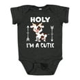 thumbnail image 1 of Inktastic I'm a Cutie White and Brown Holstein Cow with Arrows Boys or Girls Baby Bodysuit, 1 of 5