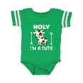 thumbnail image 1 of Inktastic I'm a Cutie White and Brown Holstein Cow with Arrows Boys or Girls Baby Bodysuit, 1 of 5