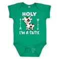 thumbnail image 1 of Inktastic I'm a Cutie White and Brown Holstein Cow with Arrows Boys or Girls Baby Bodysuit, 1 of 5