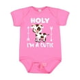 thumbnail image 1 of Inktastic I'm a Cutie White and Brown Holstein Cow with Arrows Boys or Girls Baby Bodysuit, 1 of 5