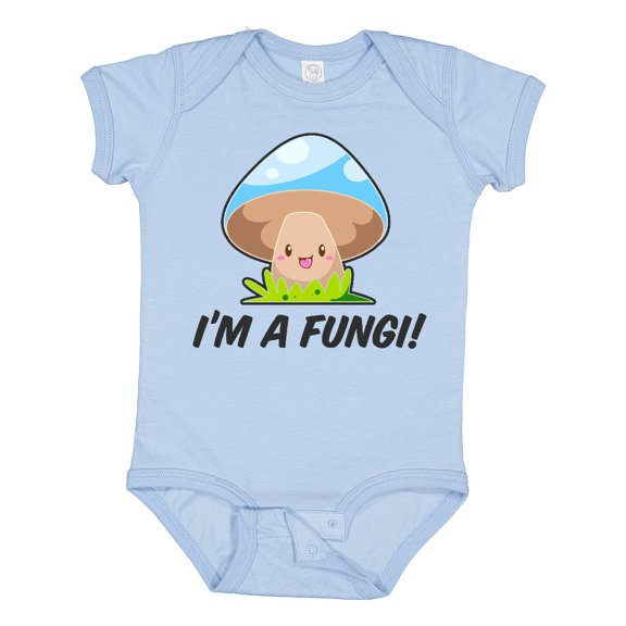 Inktastic I'm a Fungi with Mushroom Boys or Girls Baby Bodysuit