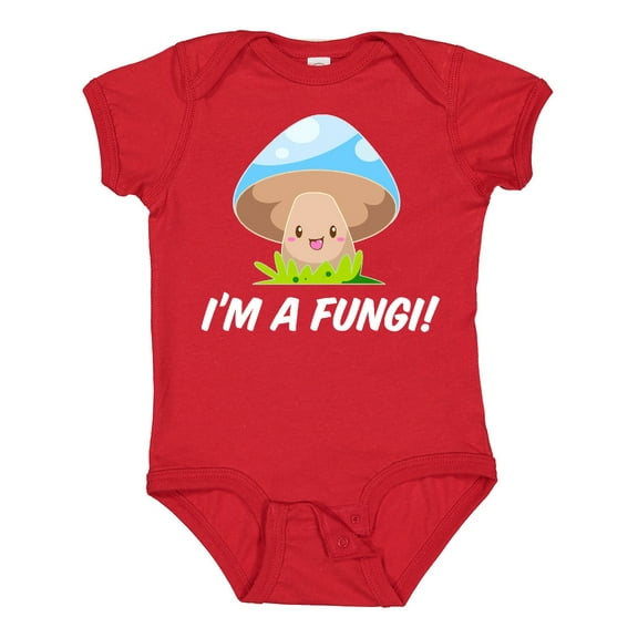 Inktastic I'm a Fungi with Mushroom Boys or Girls Baby Bodysuit