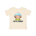 thumbnail image 1 of Inktastic I'm a Fungi with Mushroom Boys or Girls Baby T-Shirt, 1 of 5