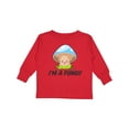 thumbnail image 1 of Inktastic I'm a Fungi with Mushroom Boys or Girls Long Sleeve Toddler T-Shirt, 1 of 5