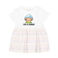 thumbnail image 1 of Inktastic I'm a Fungi with Mushroom Girls Baby Dress, 1 of 5