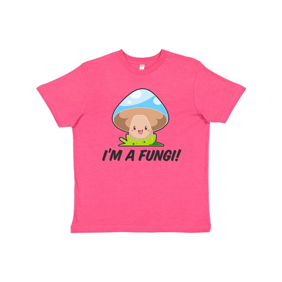 Inktastic I'm a Fungi with Mushroom Youth T-Shirt