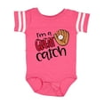 thumbnail image 1 of Inktastic I'm a Great Catch Baseball Glove Boys or Girls Baby Bodysuit, 1 of 5