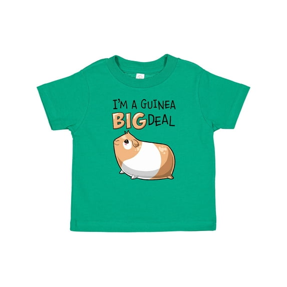 Inktastic I'm a Guinea Big Deal with Cute Guinea Pig Boys or Girls Baby T-Shirt