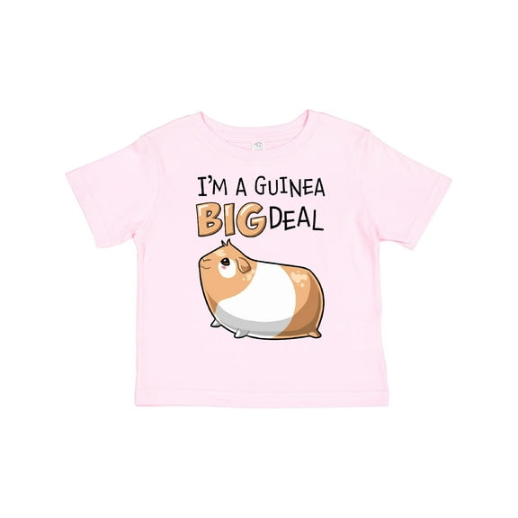 Inktastic I'm a Guinea Big Deal with Cute Guinea Pig Boys or Girls Toddler T-Shirt