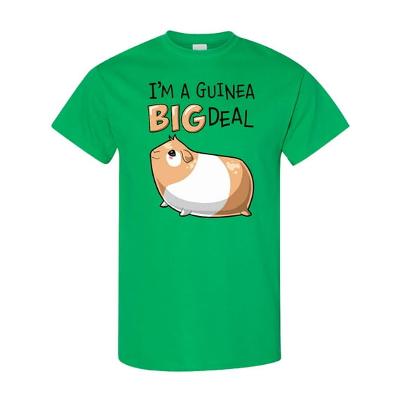 Inktastic I'm a Guinea Big Deal with Cute Guinea Pig T-Shirt