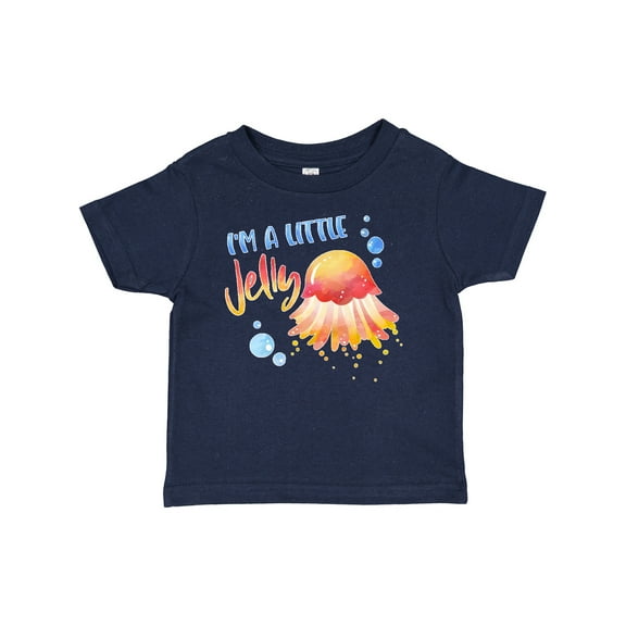 Inktastic I'm a Little Jelly Jellyfish Humor with Bubbles Boys or Girls Baby T-Shirt