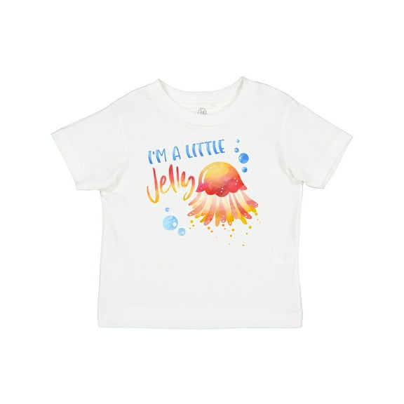Inktastic I'm a Little Jelly Jellyfish Humor with Bubbles Boys or Girls Baby T-Shirt