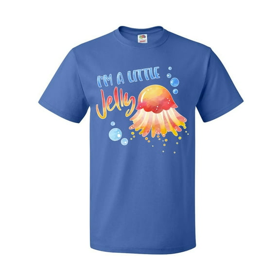 Inktastic I'm a Little Jelly Jellyfish Humor with Bubbles T-Shirt