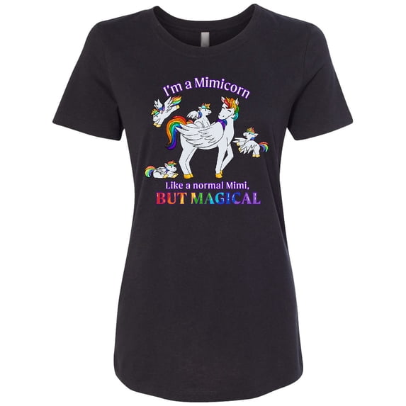 Inktastic I'm a Mimicorn, Like a Normal Mimi, but Magical Women's T-Shirt