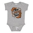 thumbnail image 1 of Inktastic I'm a New Cowboy in Town Boys or Girls Baby Bodysuit, 1 of 5