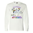 thumbnail image 1 of Inktastic I'm a Omacorn, Like a Normal Oma, but Magical Long Sleeve T-Shirt, 1 of 5