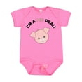 thumbnail image 1 of Inktastic I'm a Pig Deal Cute Pig Pun Boys or Girls Baby Bodysuit, 1 of 5