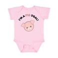 thumbnail image 1 of Inktastic I'm a Pig Deal Cute Pig Pun Boys or Girls Baby Bodysuit, 1 of 5