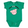 thumbnail image 1 of Inktastic I'm a Pig Deal Cute Pig Pun Boys or Girls Baby Bodysuit, 1 of 5