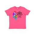 thumbnail image 1 of Inktastic I'm a Pirate Mermaid-like a Regular Mermaid, Only Cooler Youth T-Shirt, 1 of 5