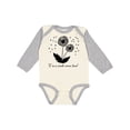 thumbnail image 1 of Inktastic I'm a Wish Come True Dandelion in Black Boys or Girls Long Sleeve Baby Bodysuit, 1 of 5
