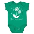 thumbnail image 1 of Inktastic I'm a Wish Come True Dandelion in White Boys or Girls Baby Bodysuit, 1 of 5