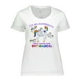 thumbnail image 1 of Inktastic I'm an Auntiecorn Like a Normal Aunt but Magical Women's Plus Size T-Shirt, 1 of 5